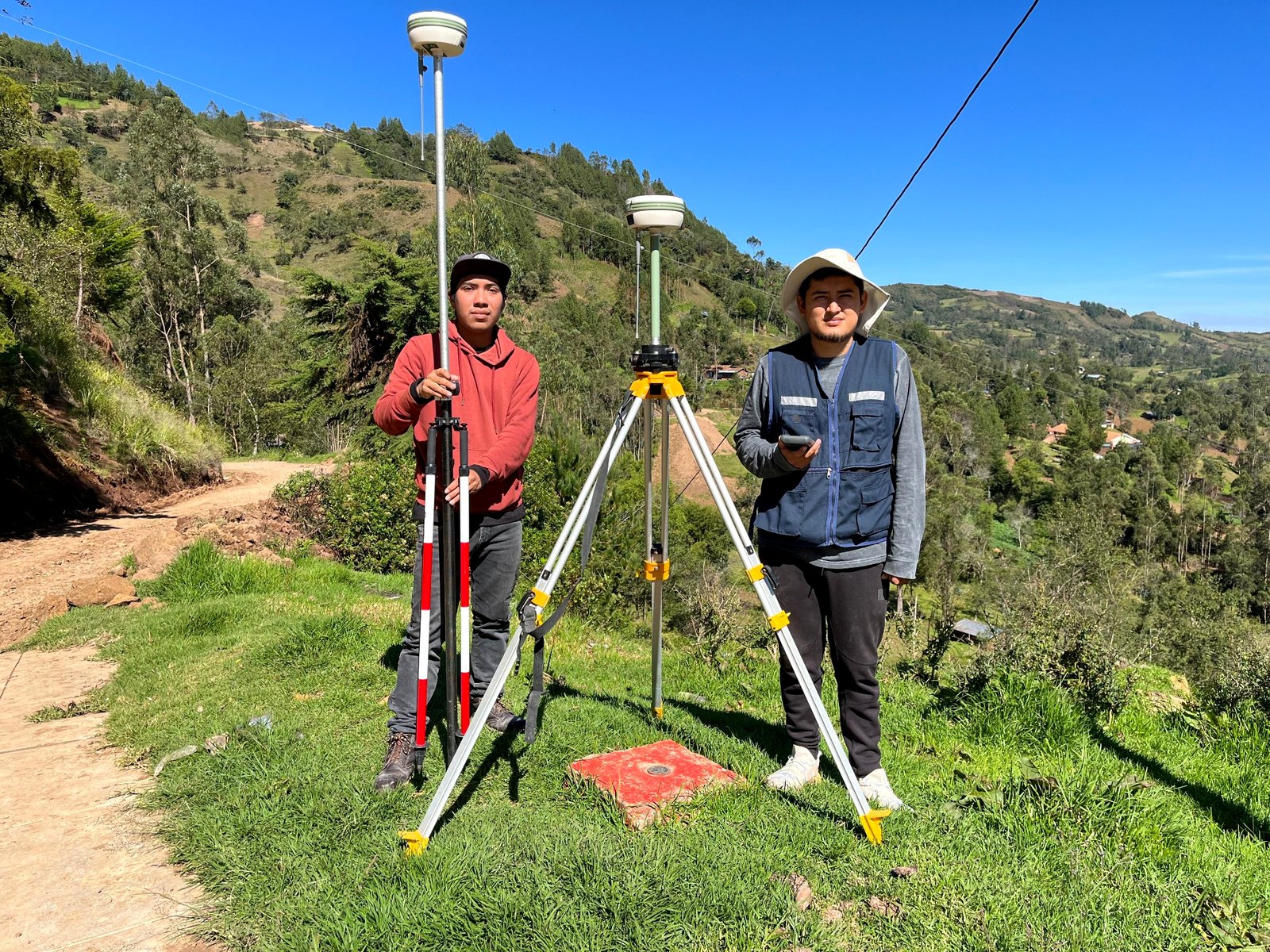 Trabajo con GNSS RTK en campo